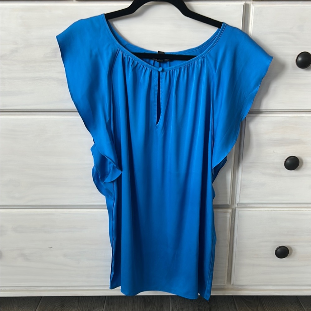 WHBM Flutter Sleeve Top